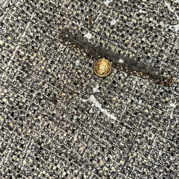 Like New R13 Paint Splatter tweed blazer/jacket, L,  PG1456 - Picture 8 of 16